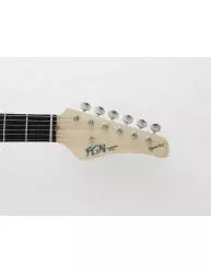Guitarra Eléctrica Fujigen Serie Odyssey Expert Antique White clavijero