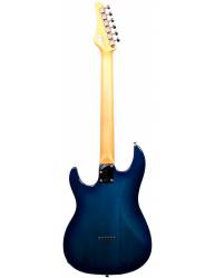 Guitarra Fujigen Odyssey Boundary Series Trans Blueburst posterior