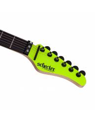 Guitarra Eléctrica Schecter Sun Valley Super Shredder FRSG clavijero frontal