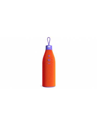 Altavoz Bluetooth Fonestar Botella OT  naranja tapón violeta