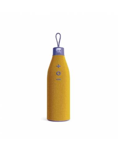 Altavoz Bluetooth Fonestar Botella OT  amarillo tapón violeta