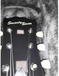 Guitarra Eléctrica Seventy Seven 335 Japan T Stand Aged Red clavijero