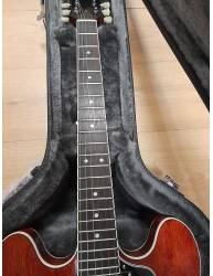 Guitarra Eléctrica Seventy Seven 335 Japan T Stand Aged Red mástil