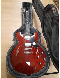 Guitarra Eléctrica Seventy Seven 335 Japan T Stand Aged Red frontal