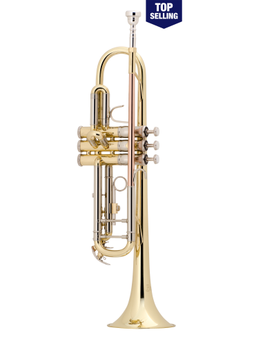Trompeta Vicent Bach TR500 Lacada frontal