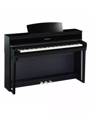 Piano Digital Yamaha CLP-775 frontal negro pulido