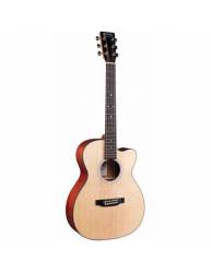 Guitarra Electroacústica Martin 000CJr-10E Sitka Sapele frontal