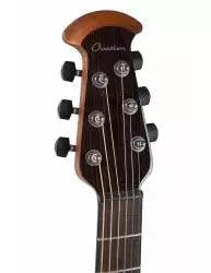 Guitarra Electroacústica Ovation CE44P-ABLKW G Celebrity Elite Plus Mid Cutaway clavijero