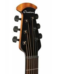Guitarra Electroacústica Ovation 1516VRM-G Pro Series Ultra Vampira Red clavijero parte delantera