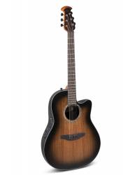 Guitarra Electroacústica Ovation CS24P-ABLKW-G Celebrity Standard Plus Mid Cutaway Blackwood Burst  frontal
