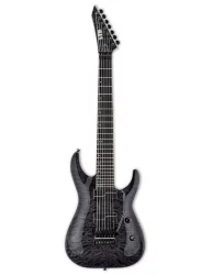 Guitarra Eléctrica LTD BUZ-7 See Thru Black 7 Cuerdas frontal