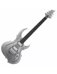 Guitarra Eléctrica ESP FRX Liquid Metal Silver frontal