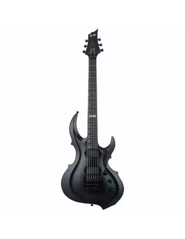 Guitarra Eléctrica E-II FRX Black Satin frontal