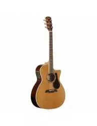 Guitarra Electroacústica Alvarez AG75WCE perfil