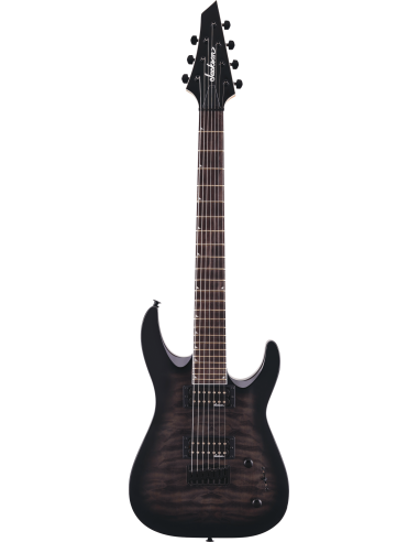 Guitarra Eléctrica Jackson Dinky Arch Top JS22Q-7 DKA HT AM TR BK frontal