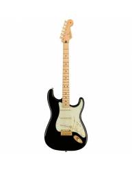 Guitarra Eléctrica Fender Player Stratocaster MN BLK Gold frontal