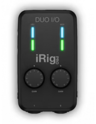 Interfaz Audio IK Irig Pro Duo 2 IO frontal