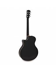 Guitarra Electroacústica Yamaha APX600 BK Trasera
