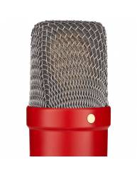Micrófono Condensador Rode NT1 Signature Red cabeza