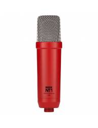 Micrófono Condensador Rode NT1 Signature Red frontal